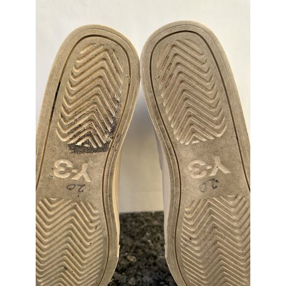 Y-3 ADIDAS YOHJI YAMAMOTO YUBEN WHITE MID LEATHER SNEAKERS FX0567 SZ 12.5 main image 6